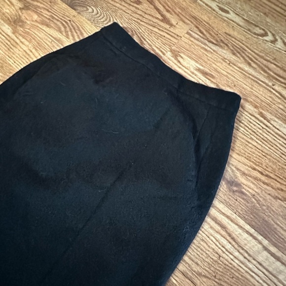 vintage wool skirt, size 12 - Picture 3 of 7